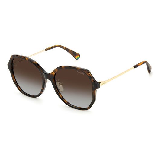 Polaroid Brown Plastic Sunglasses Polaroid