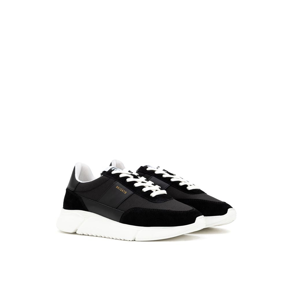 Axel Arigato Black And White Fabric And Leather Sneaker Axel Arigato
