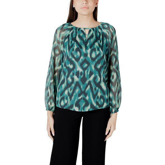 Street One Green Polyester Blouse Street One