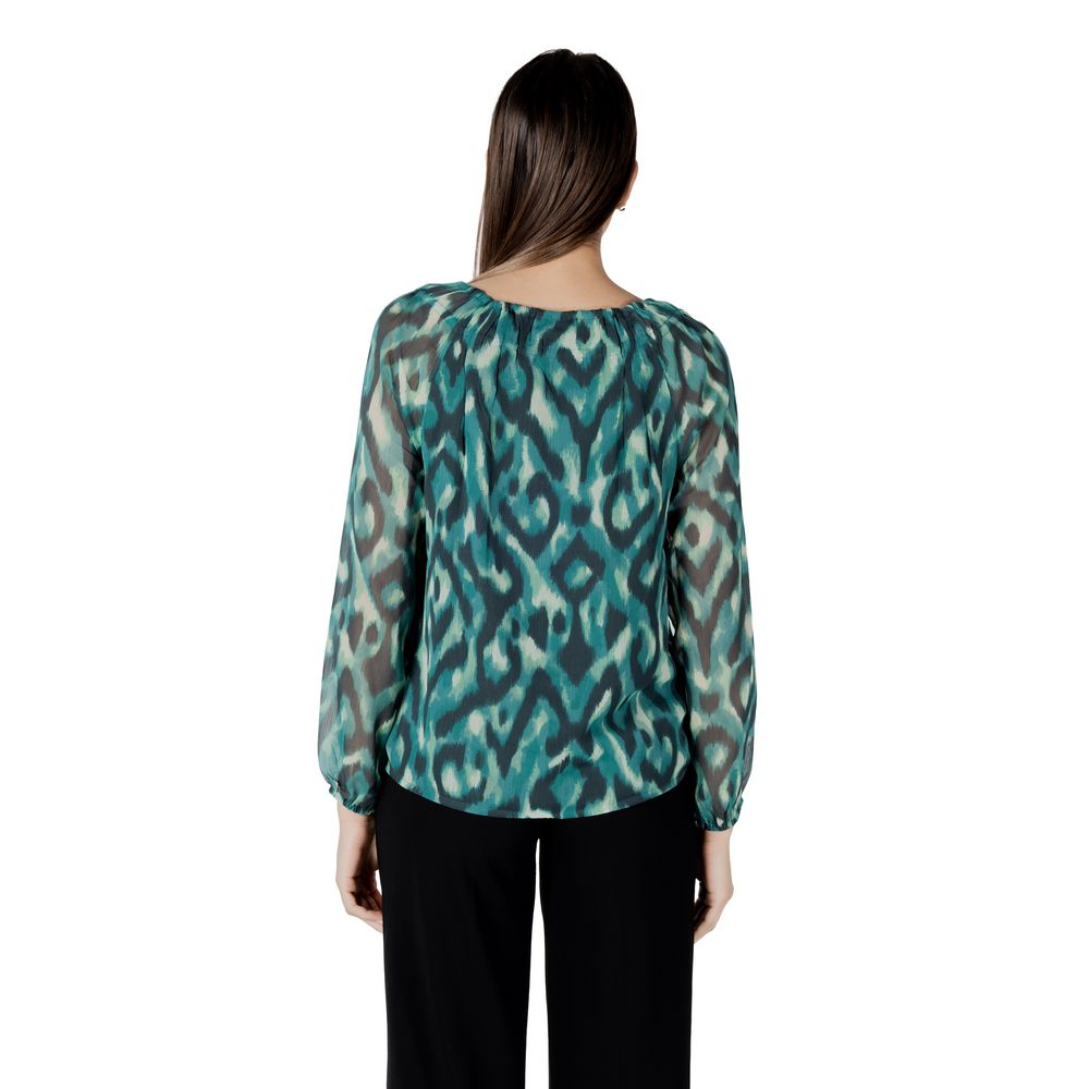 Street One Green Polyester Blouse Street One
