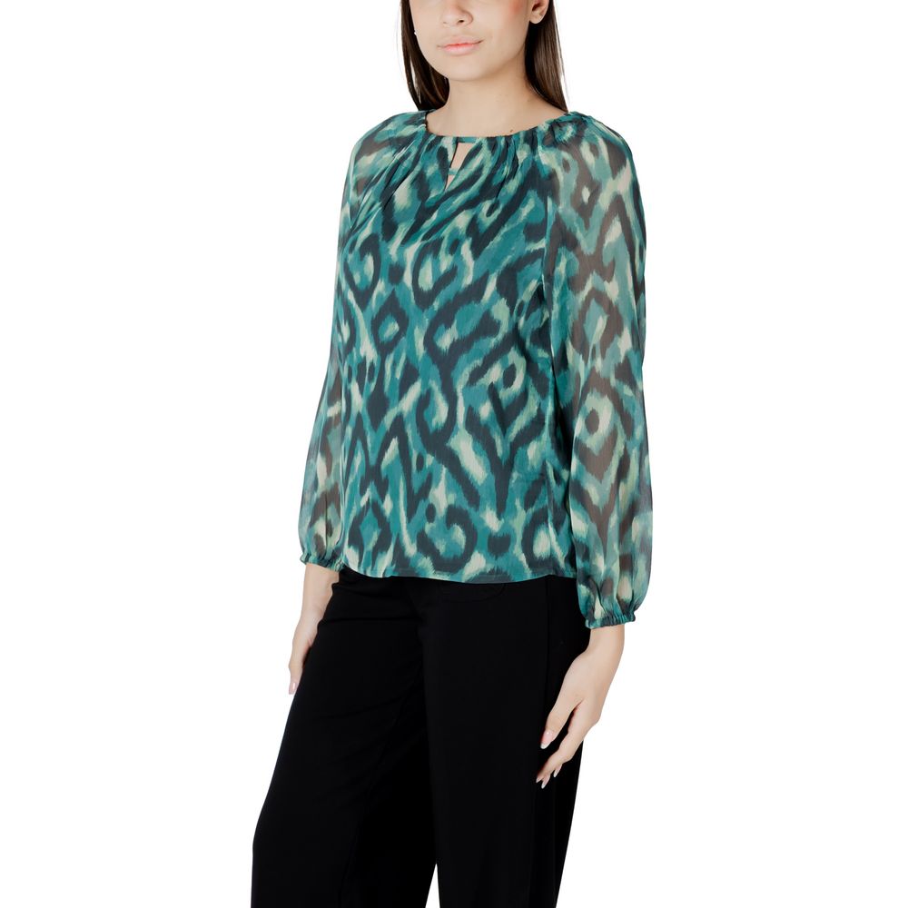 Street One Green Polyester Blouse Street One