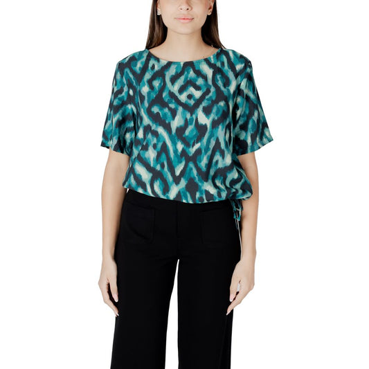 Street One Green Viscose Blouse Street One