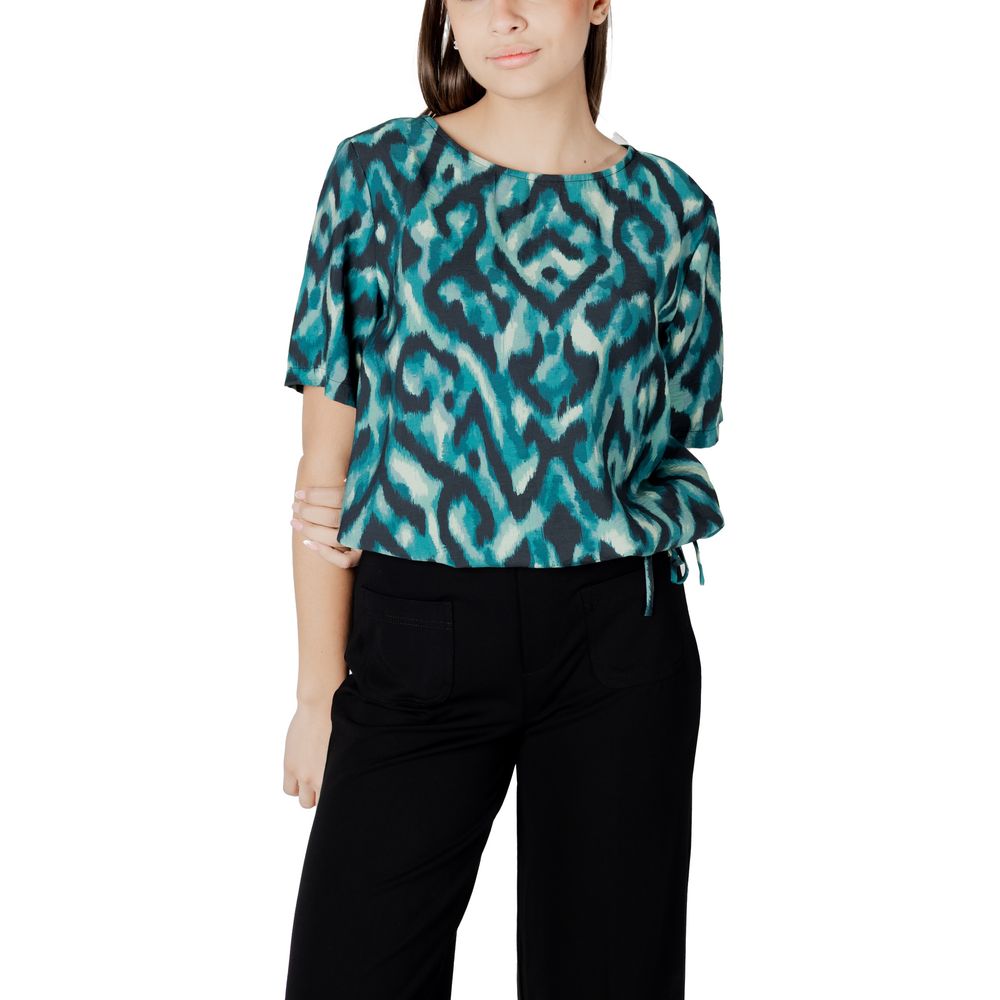 Street One Green Viscose Blouse Street One