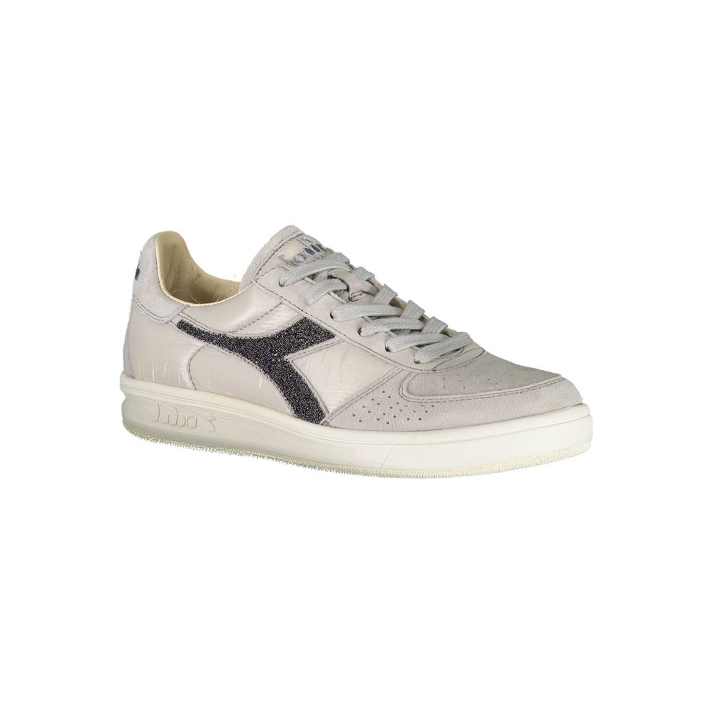 Diadora Gray Fabric Sneaker