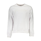Guess Jeans White Cotton Men Sweatshirt Guess Jeans