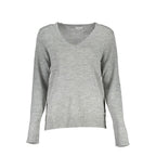 U.S. POLO ASSN. Silver Wool Women Sweater