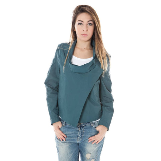 Calvin Klein Green Polyamide Women Jacket Calvin Klein