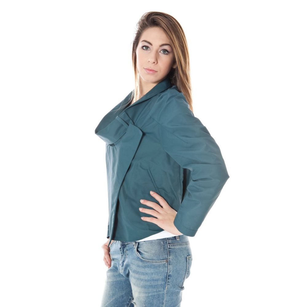Calvin Klein Green Polyamide Women Jacket Calvin Klein