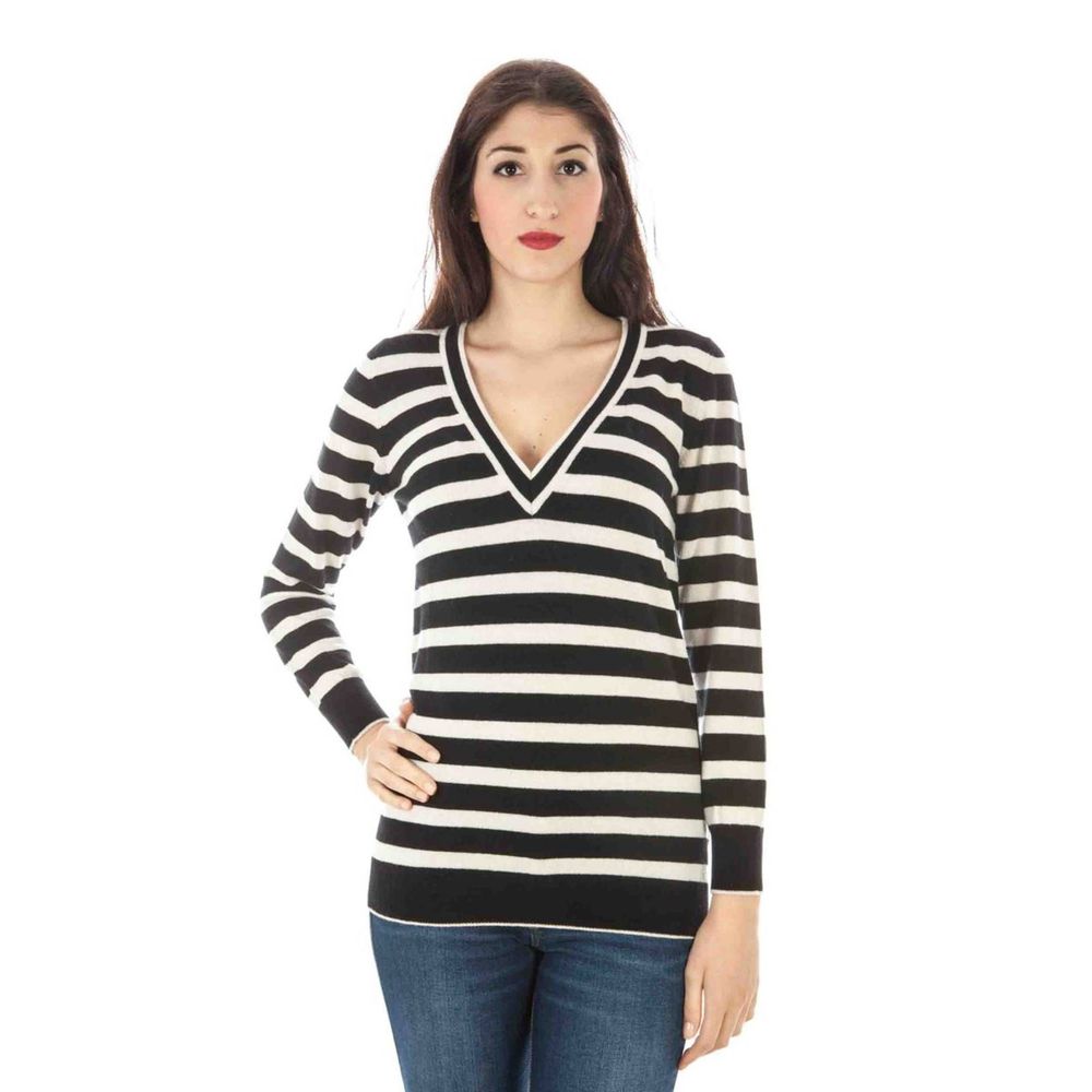Fred Perry Black Wool Women Sweater