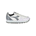 Diadora White Fabric Sneaker