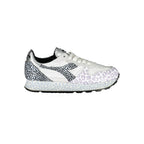 Diadora White Fabric Sneaker