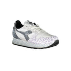 Diadora White Fabric Sneaker