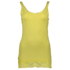 Silvian Heach Giallo Cotton Women T-Shirt