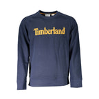 Timberland Blue Cotton Men Sweatshirt Timberland