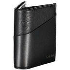 Calvin Klein Nero Eco Leather men's wallet with multiple card slots and sleek design, crafted from eco-friendly leather.