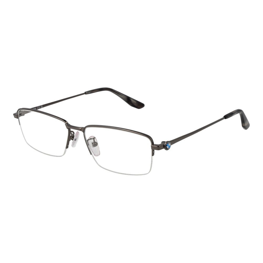 BMW Silver Men Glasses Frame