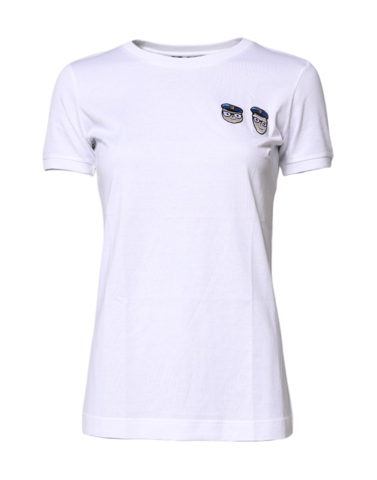 Dolce & Gabbana White #DGFamily Cotton Crew Neck T-shirt Dolce & Gabbana