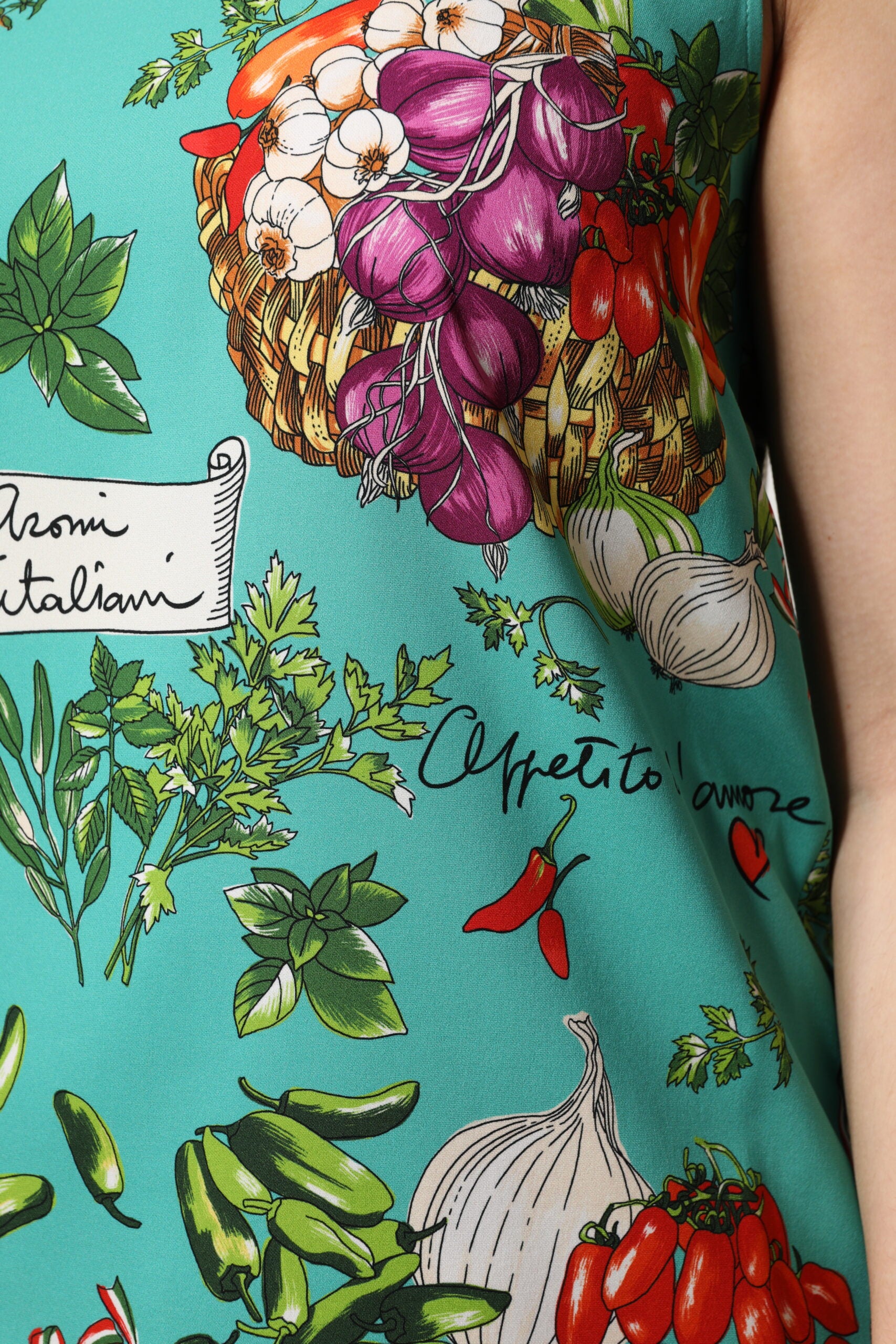 Dolce & Gabbana Multicolor Floral Silk Sleeveless Tank Top Dolce & Gabbana