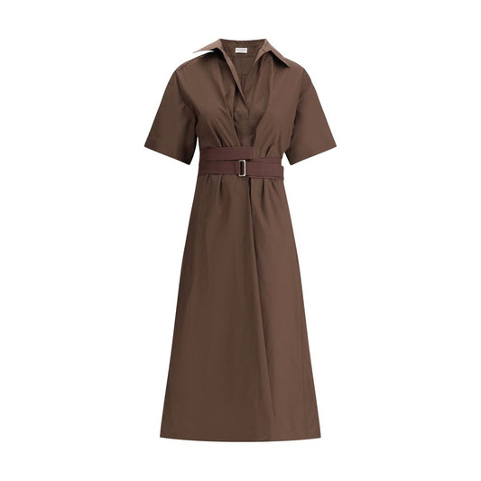 Brunello Cucinelli Long cotton Dress Brunello Cucinelli