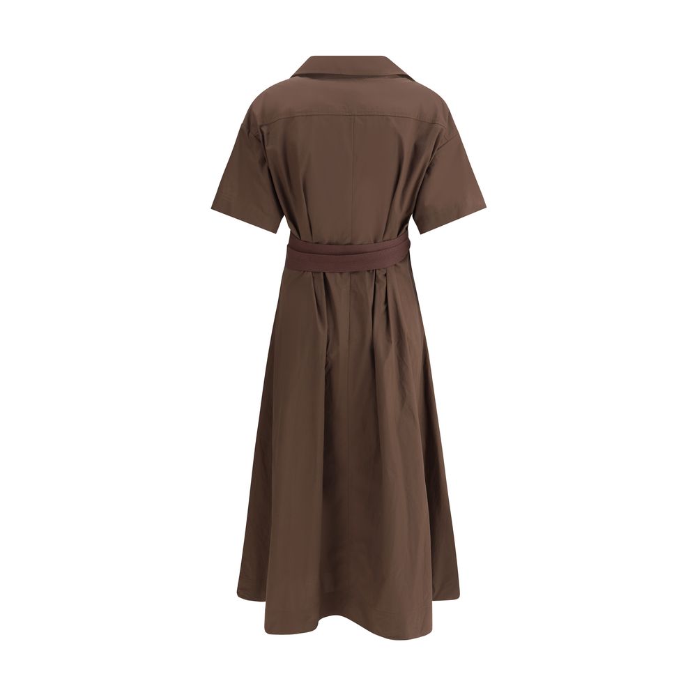 Brunello Cucinelli Long cotton Dress Brunello Cucinelli