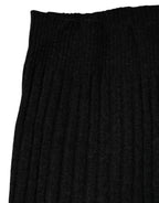 Dolce & Gabbana Black Cashmere Knitted Neck Warmer Foulard Scarf - Eljoys Fashion 