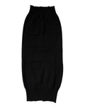 Dolce & Gabbana Black Cashmere Knitted Neck Warmer Foulard Scarf - Eljoys Fashion 