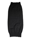 Dolce & Gabbana Black Cashmere Knitted Neck Warmer Foulard Scarf - Eljoys Fashion 