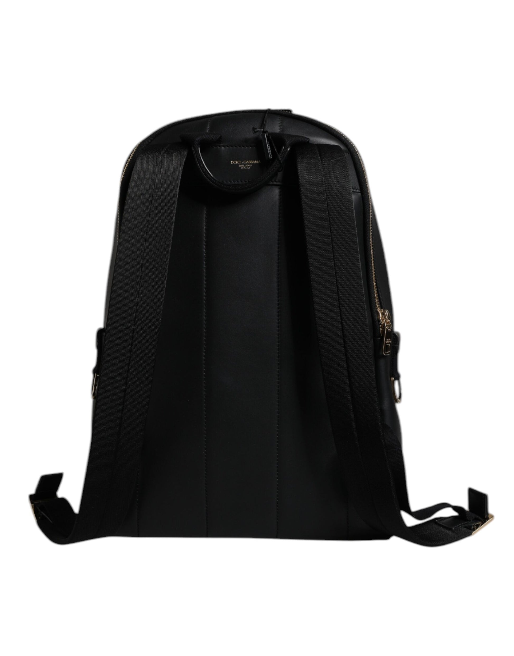 Dolce & Gabbana Black DG Leather Logo Print Travel Back Pack Bag Dolce & Gabbana