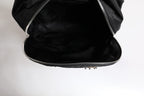 Dolce & Gabbana Black Nylon #DGFAMILY Embellished Backpack VULCANO Bag - Eljoys Fashion 