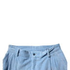 Dolce & Gabbana Light Blue Corduroy Cotton Skinny Denim Jeans
