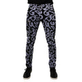 Dolce & Gabbana Black Logo Monogram Cotton Skinny Denim Jeans
