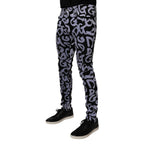 Dolce & Gabbana Black Logo Monogram Cotton Skinny Denim Jeans