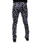 Dolce & Gabbana Black Logo Monogram Cotton Skinny Denim Jeans