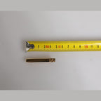 Dolce & Gabbana Gold Tone Brass Logo Branded Tie Clip Bar