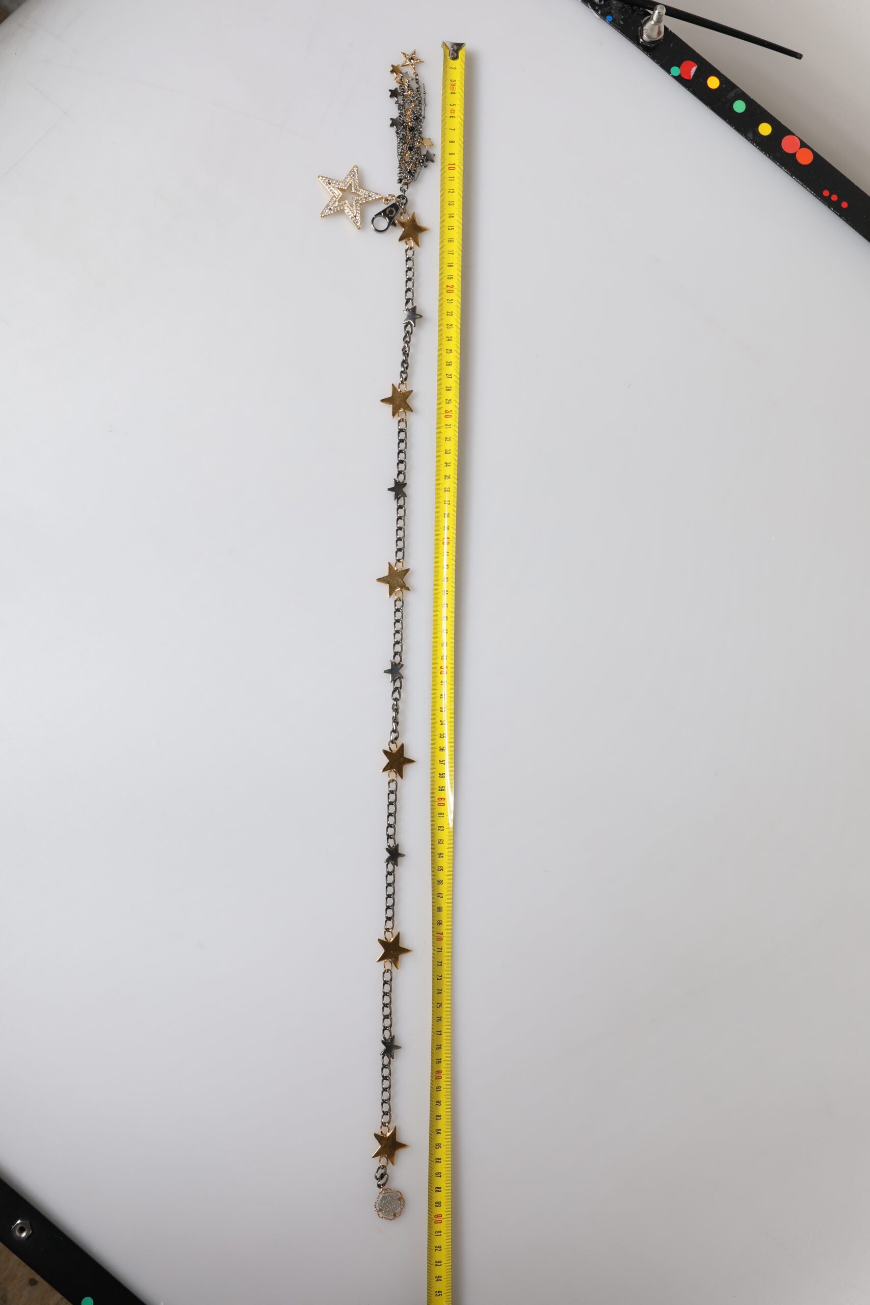 Dolce & Gabbana Silver Gold Brass Embellished Waist Chain Belt Dolce & Gabbana