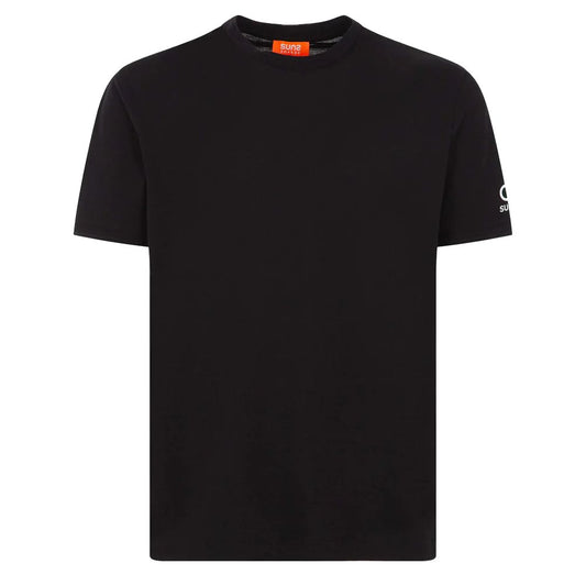 Suns Black Cotton T-Shirt Suns