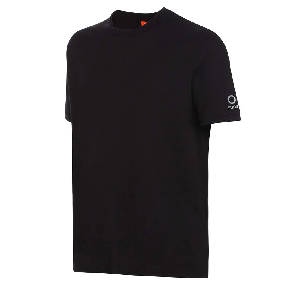 Suns Black Cotton T-Shirt Suns
