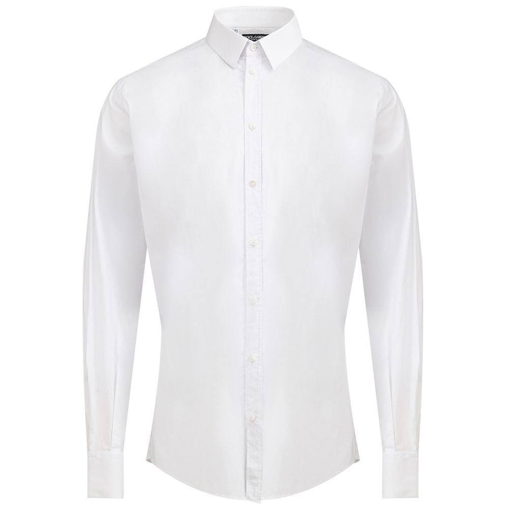 Dolce & Gabbana White Cotton Shirt Dolce & Gabbana