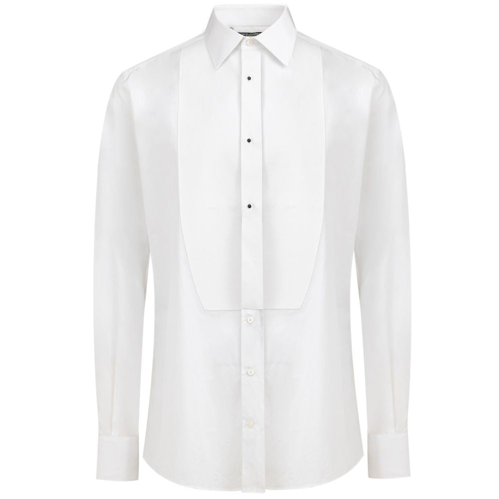 Dolce & Gabbana White Cotton Shirt Dolce & Gabbana