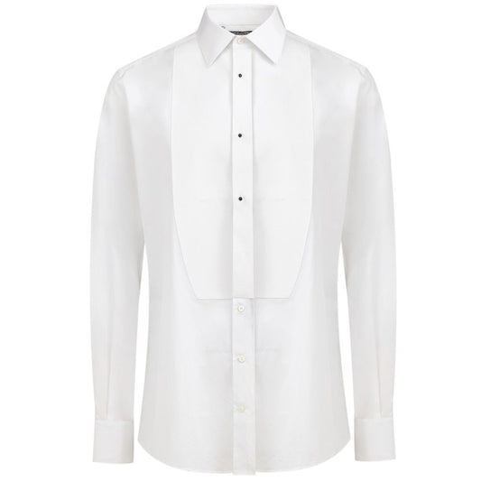 Dolce & Gabbana White Cotton Shirt Dolce & Gabbana
