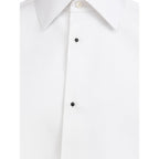 Dolce & Gabbana White Cotton Dress Shirt