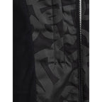 Dolce & Gabbana Black Polyester Shell Jacket Dolce & Gabbana