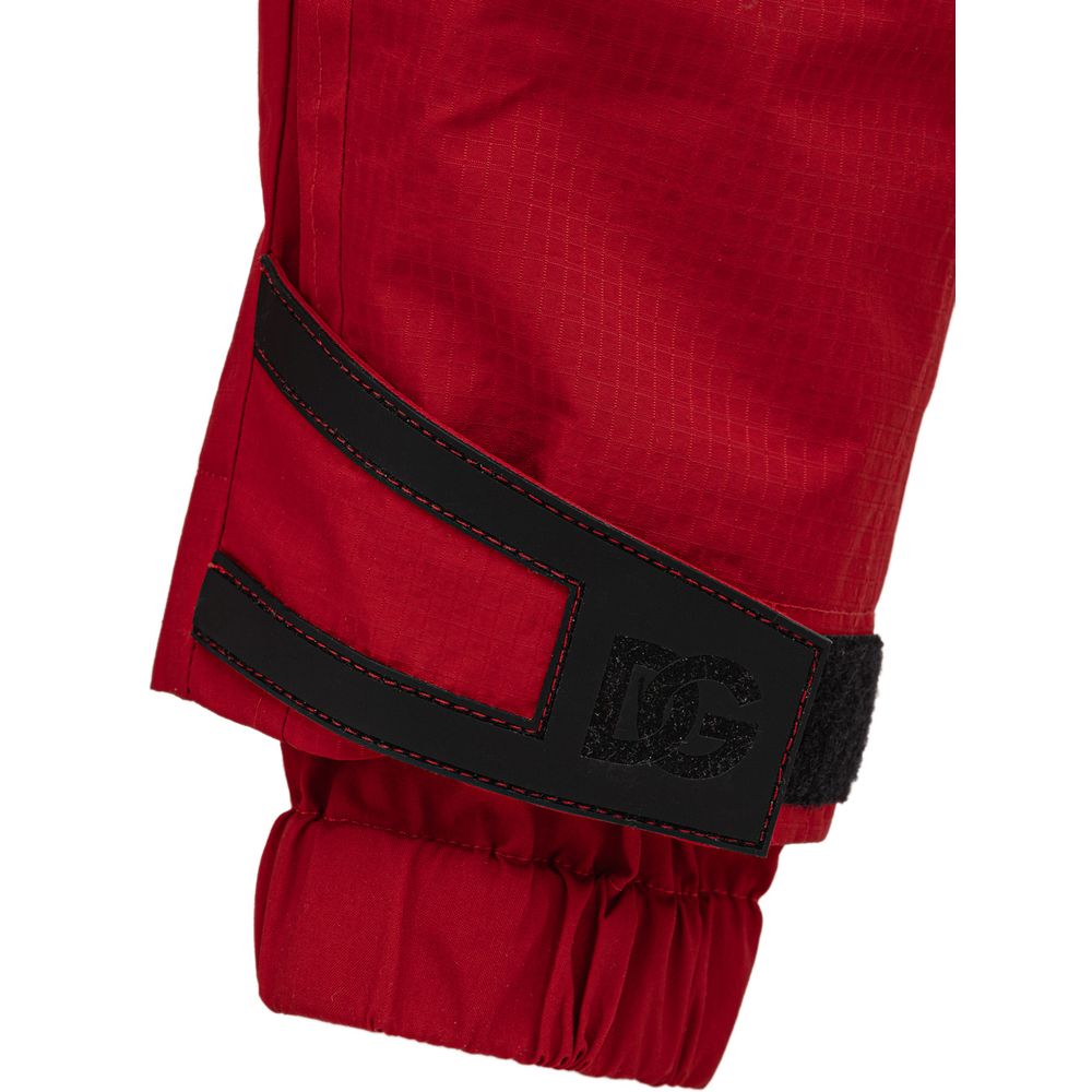 Dolce & Gabbana Red Polyamide Pant Dolce & Gabbana