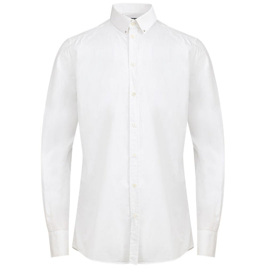 Dolce & Gabbana White Cotton Shirt Dolce & Gabbana