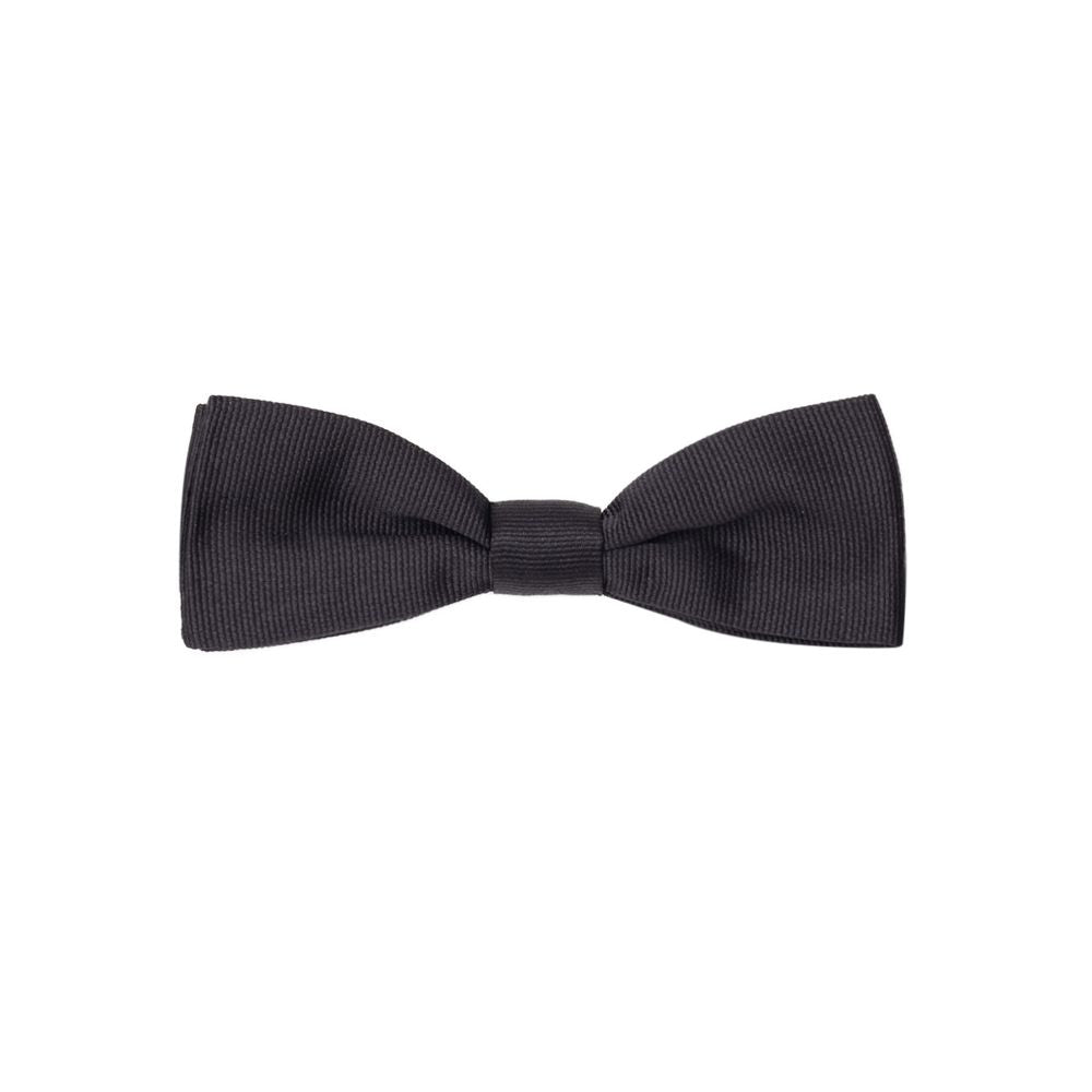 Dolce & Gabbana Black Silk Bowty Dolce & Gabbana