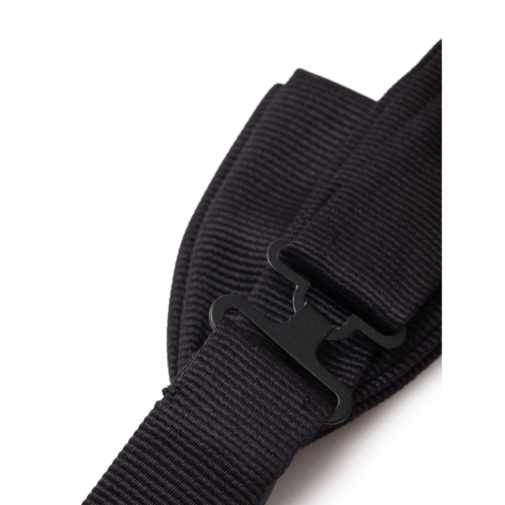 Dolce & Gabbana Black Silk Bowty Dolce & Gabbana