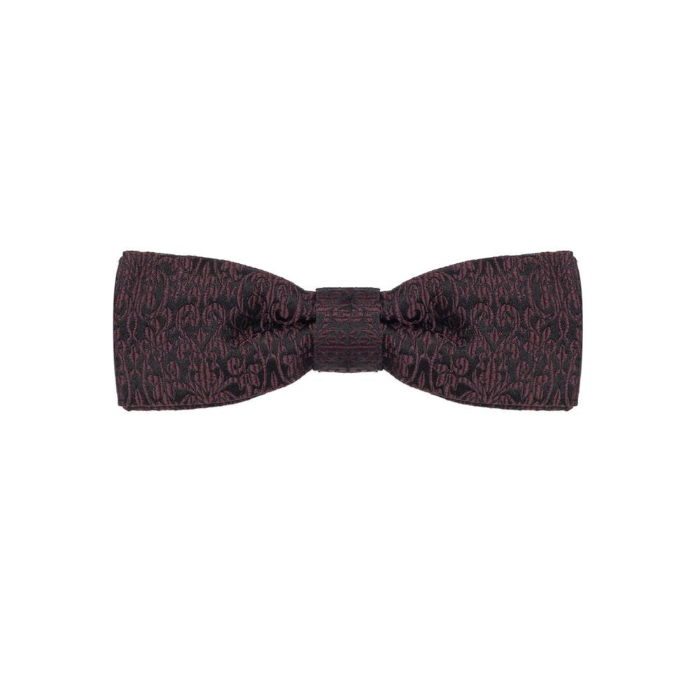 Dolce & Gabbana Black Silk Bowty Dolce & Gabbana