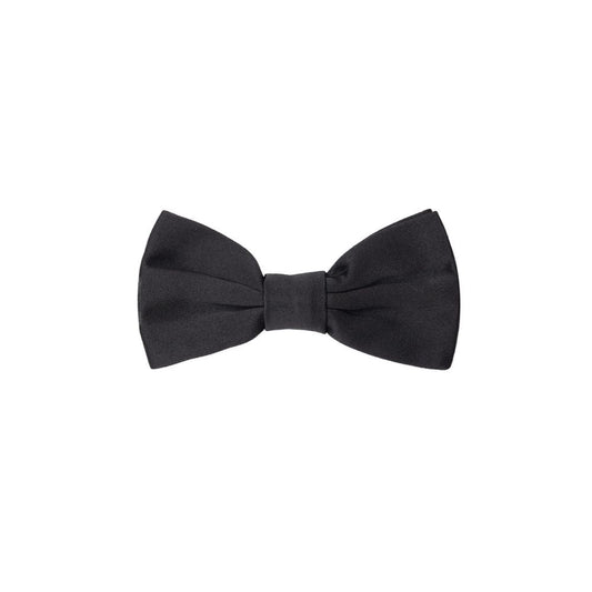 Dolce & Gabbana Black Silk Bowty Dolce & Gabbana