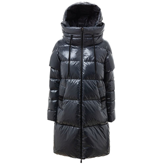 Herno Blue Polyamide Jackets & Coat Herno
