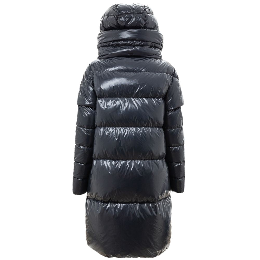 Herno Blue Polyamide Jackets & Coat Herno